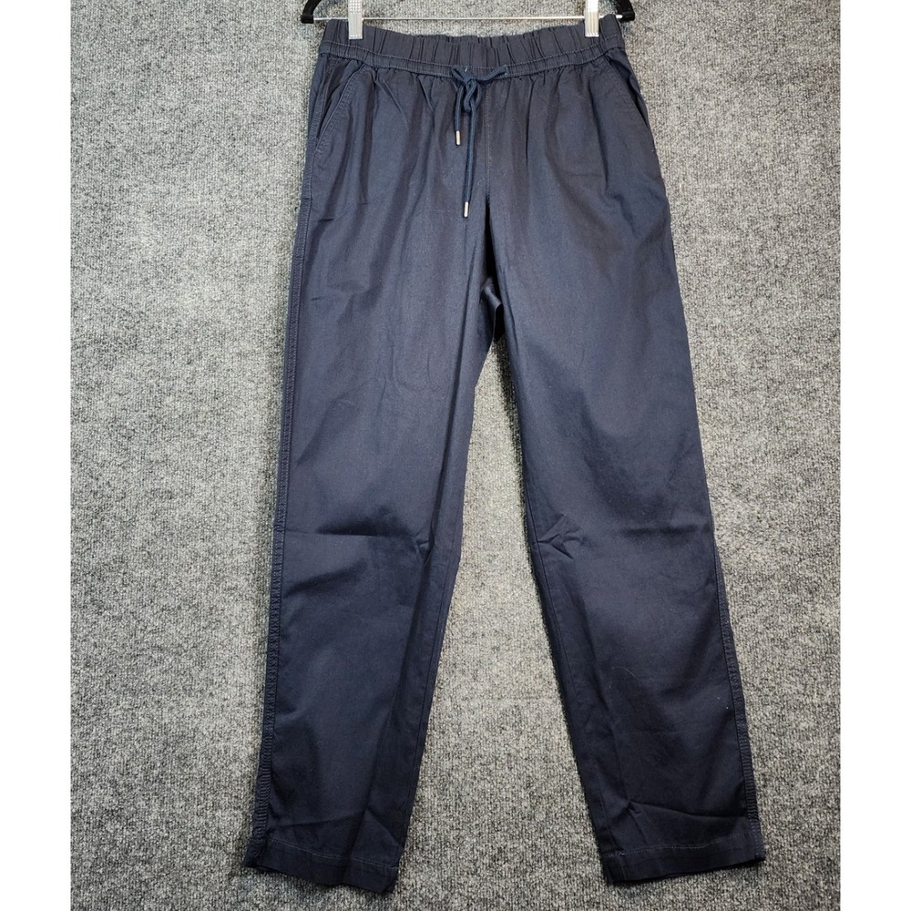 Pact Men Organic Cotton Athleisure Minimalist Travel Lounge Drawstring Pants M
